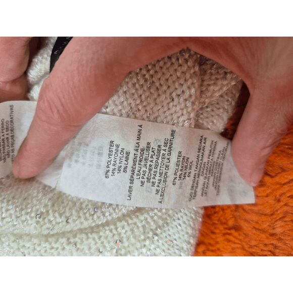 NWT Armani Exchange loop scarf with Crystals - Picture 4 of 10